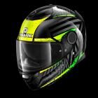 【Shark helmet】SPARTAN KOBRAK 彩繪 全罩安全帽 (黑灰綠)| Webike摩托百貨