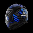 【Shark helmet】SPARTAN KOBRAK 彩繪 全罩安全帽 (黑藍灰)| Webike摩托百貨