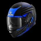 【Shark helmet】SPARTAN KOBRAK 彩繪 全罩安全帽 (黑藍灰)| Webike摩托百貨