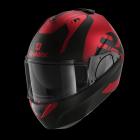 【Shark helmet】EVO-ES KEDJE 可掀式安全帽 (消光黑紅)| Webike摩托百貨