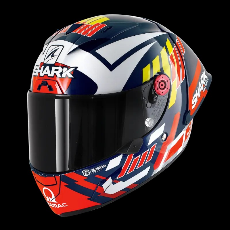 Shark helmet RACE-R PRO GP ZARCO SIGNATURE 選手彩繪 全罩安全帽 [HE8575WBWR-XS]