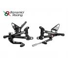 【Bonamici Racing】腳踏後移套件 (銀色)+ 腳踝護板 (碳纖維材質)