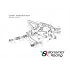 【Bonamici Racing】【維修零件】AKRAPOVIC排氣管支架 / Y011用