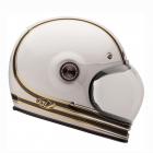 【BELL】Bullitt RSD MOJO 碳纖維復古全罩安全帽 (白/金)