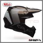 【BELL】MOTO 9 FLEX 複合纖維越野安全帽 ROGUE彩繪 (黑/灰/銀)| Webike摩托百貨
