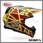 【BELL】MOTO 9 FLEX 複合纖維越野安全帽 (黃/紅)| Webike摩托百貨