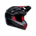 【BELL】MOTO-10 SPHERICAL 2023 越野頭盔安全帽 (黑色/紅色)