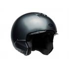 【BELL】BROOZER SATIN STARSHIP 可掀式安全帽 (灰色)| Webike摩托百貨