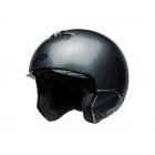 【BELL】BROOZER SATIN STARSHIP 可掀式安全帽 (灰色)| Webike摩托百貨