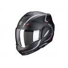 【Scorpion helmet】EXO-TECH SQUARE可掀式安全帽 (消光黑/紅)| Webike摩托百貨