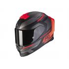 【Scorpion helmet】EXO-R1 AIR ORBIS全罩式安全帽 (消光黑/霓虹紅)