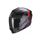 【Scorpion helmet】EXO-1400 AIR DRIK 碳纖維全罩式安全帽 (黑色/紅色)