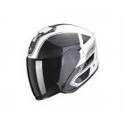 【Scorpion helmet】EXO-S1 CROSS-VILLE四分之三安全帽 (白/黑/銀)