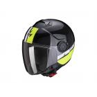 【Scorpion helmet】EXO-CITY STRADA四分之三安全帽 (珍珠黑/白/霓虹黃)