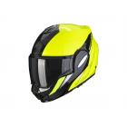 【Scorpion helmet】EXO-TECH FORZA可掀式安全帽 (亮面黑/螢光黃)| Webike摩托百貨