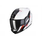 【Scorpion helmet】EXO-TECH FORZA可掀式安全帽 (亮面黑/珍珠白)| Webike摩托百貨