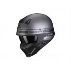 【Scorpion helmet】COVERT-X TUSSLE STREET FIGHT四分之三全帽 (消光銀/黑)| Webike摩托百貨