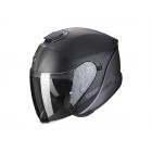 【Scorpion helmet】EXO-S1 ESSENCE四分之三安全帽 (消光黑/銀)