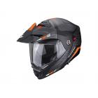 【Scorpion helmet】ADX-2 CAMINO可掀式安全帽 (消光黑/銀/橙)