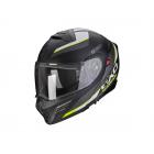 【Scorpion helmet】EXO-930 NAVIG可掀式安全帽(消光黑/螢光黃)