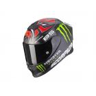 【Scorpion helmet】EXO-R1 AIR FABIO QUARTARARO MONSTER REPLICA 全罩式安全帽 (消光黑/紅)