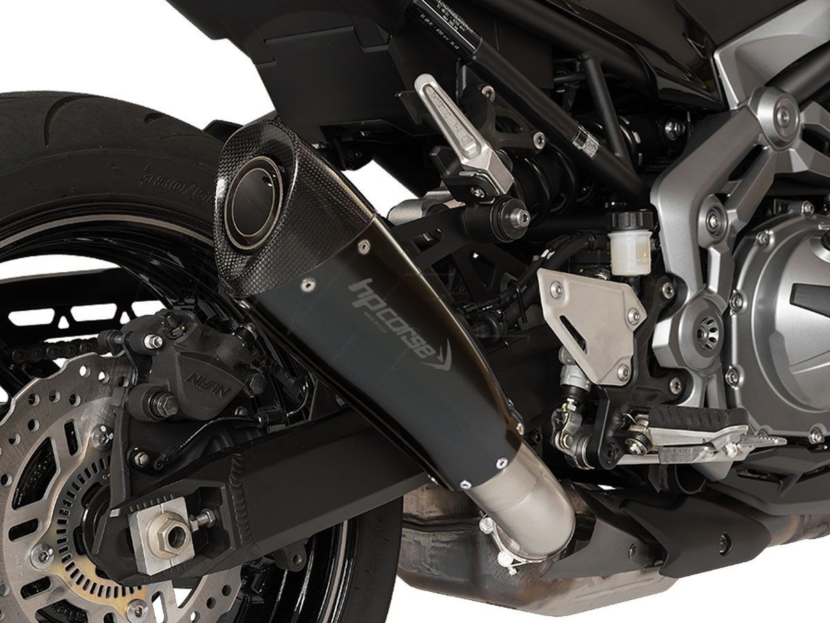 【HP Corse】EVOXTREME尾段排氣管(黑色/緞面不銹鋼)| Webike摩托百貨