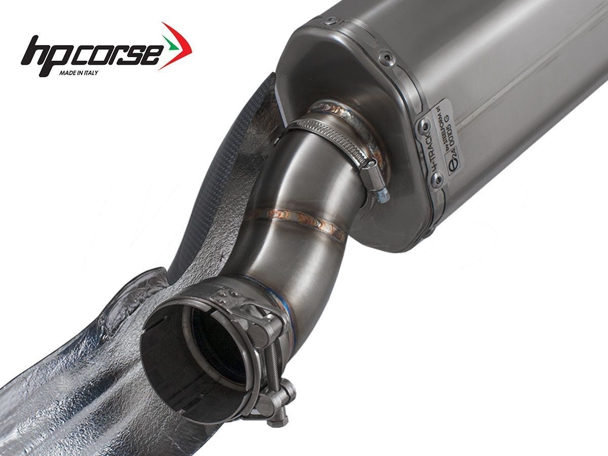 【HP Corse】SP-3短版尾段排氣管 (碳纖維&鈦合金材質)| Webike摩托百貨