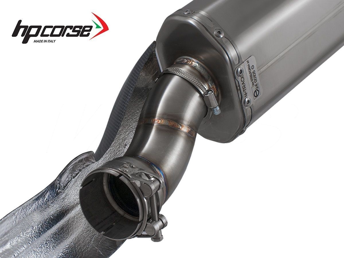【HP Corse】 4-TRACK R尾段排氣管 (鈦合金材質)| Webike摩托百貨
