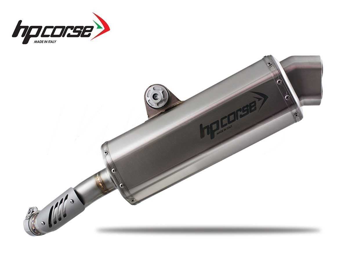 【HP Corse】4-TRACK R 尾段排氣管 (緞面不銹鋼)| Webike摩托百貨