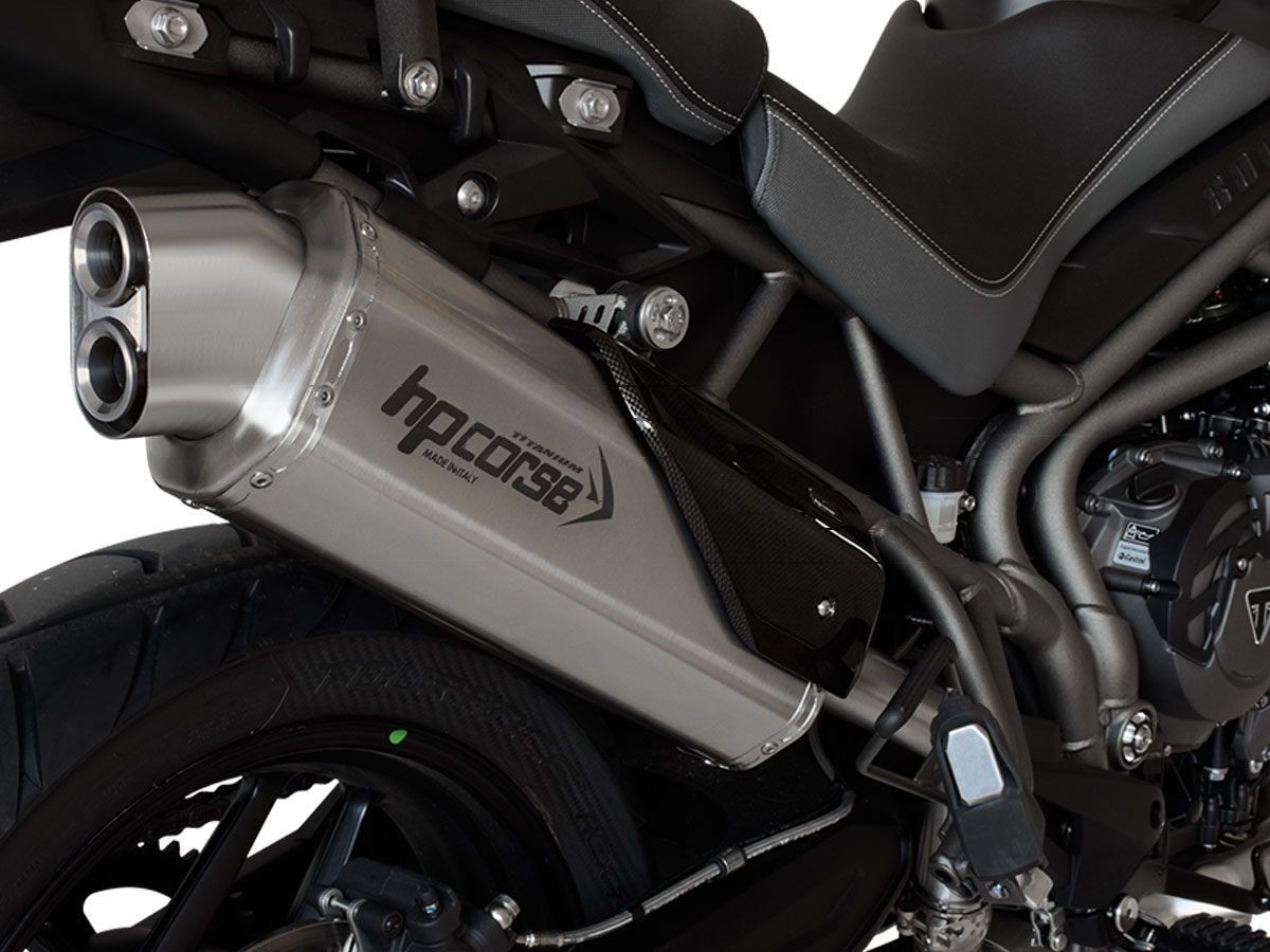 【HP Corse】4-TRACK R 尾段排氣管(緞面不銹鋼)| Webike摩托百貨