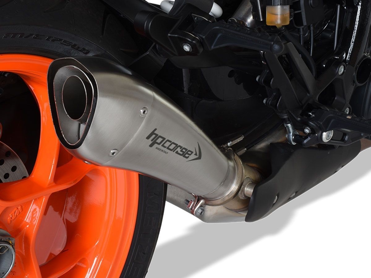【HP Corse】HYDROFORM短版尾段排氣管 (緞面不銹鋼)| Webike摩托百貨