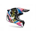 【AIROH】STRYCKER VIEW越野安全帽 (光澤白/藍/粉)| Webike摩托百貨