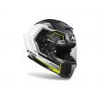 【AIROH】GP550 S RUSH 全罩安全帽 (亮光白/黃/黑)| Webike摩托百貨