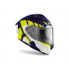【AIROH】SPARK RISE全罩安全帽 (消光黃/藍)| Webike摩托百貨