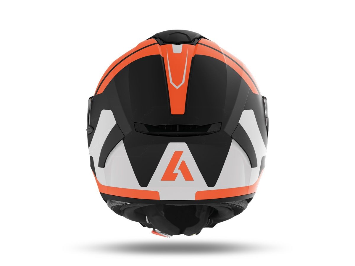 【AIROH】SPARK SHOGUN全罩安全帽 (消光橙/白/黑)| Webike摩托百貨