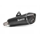 【AKRAPOVIC】尾段排氣管 (黑色 / 鈦合金材質)【非認證管、需自主送驗】