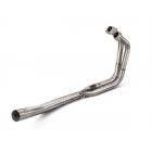 【AKRAPOVIC】不鏽鋼 競賽用前段排氣管 NINJA400 / Z400| Webike摩托百貨