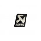 【AKRAPOVIC】通用型 耐熱貼紙 (75 × 60 MM)| Webike摩托百貨