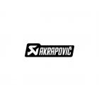 【AKRAPOVIC】通用型 耐熱貼紙 (135 × 40 MM / 單色)| Webike摩托百貨