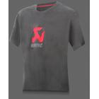 【AKRAPOVIC】T-shirt Akrapovič Logo Grey (女)| Webike摩托百貨