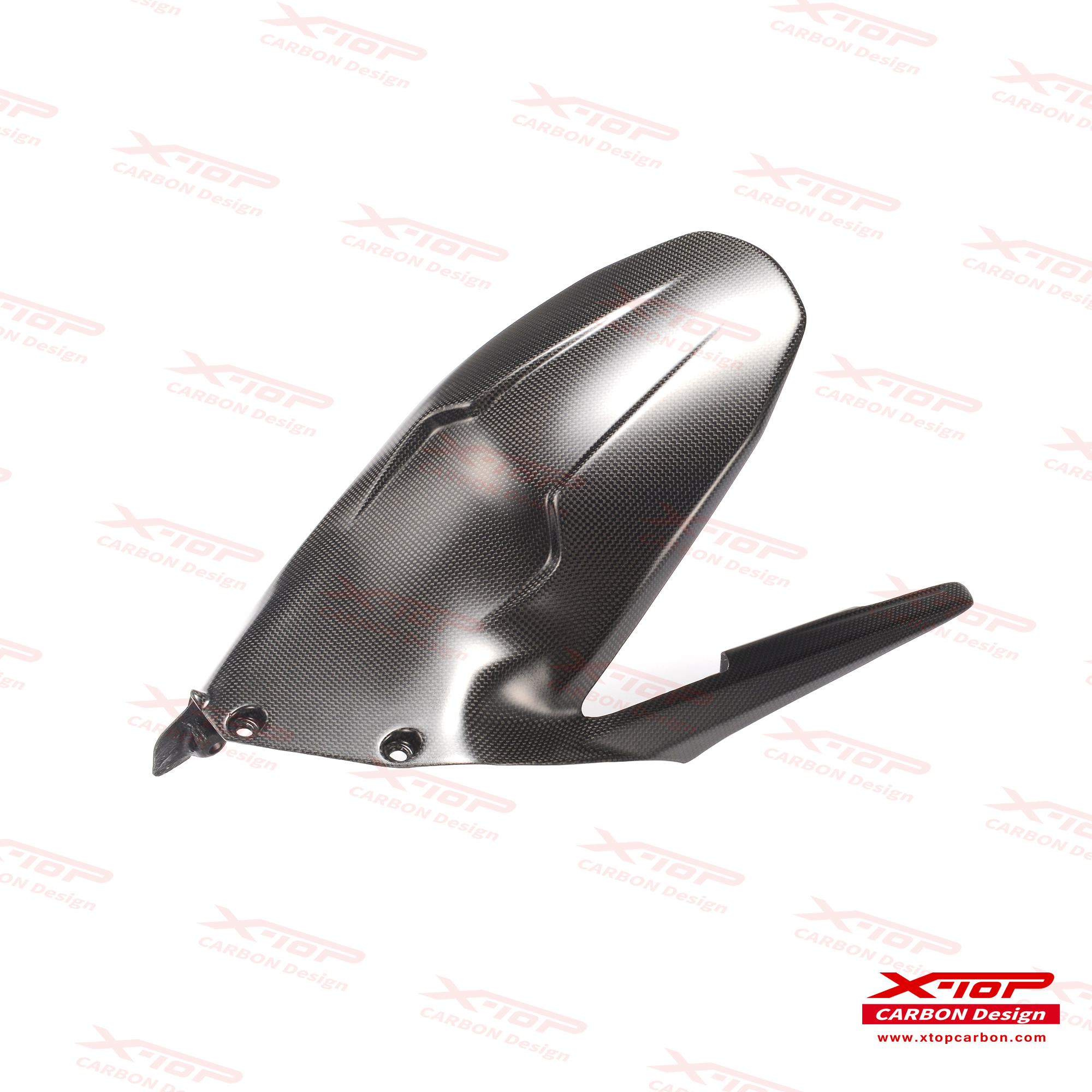 【X-TOP】碳纖維 加寬後土除 Akrapovic排氣管適用 PANIGALE V4 (18-)