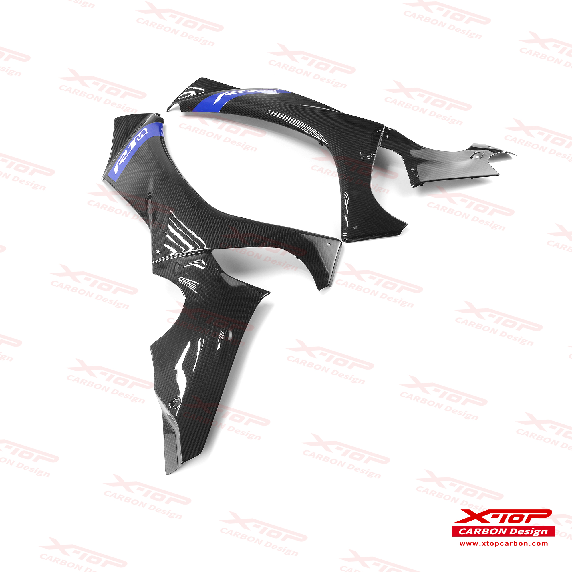 【X-TOP】碳纖維 車身側蓋 YZF-R1 (20-23)