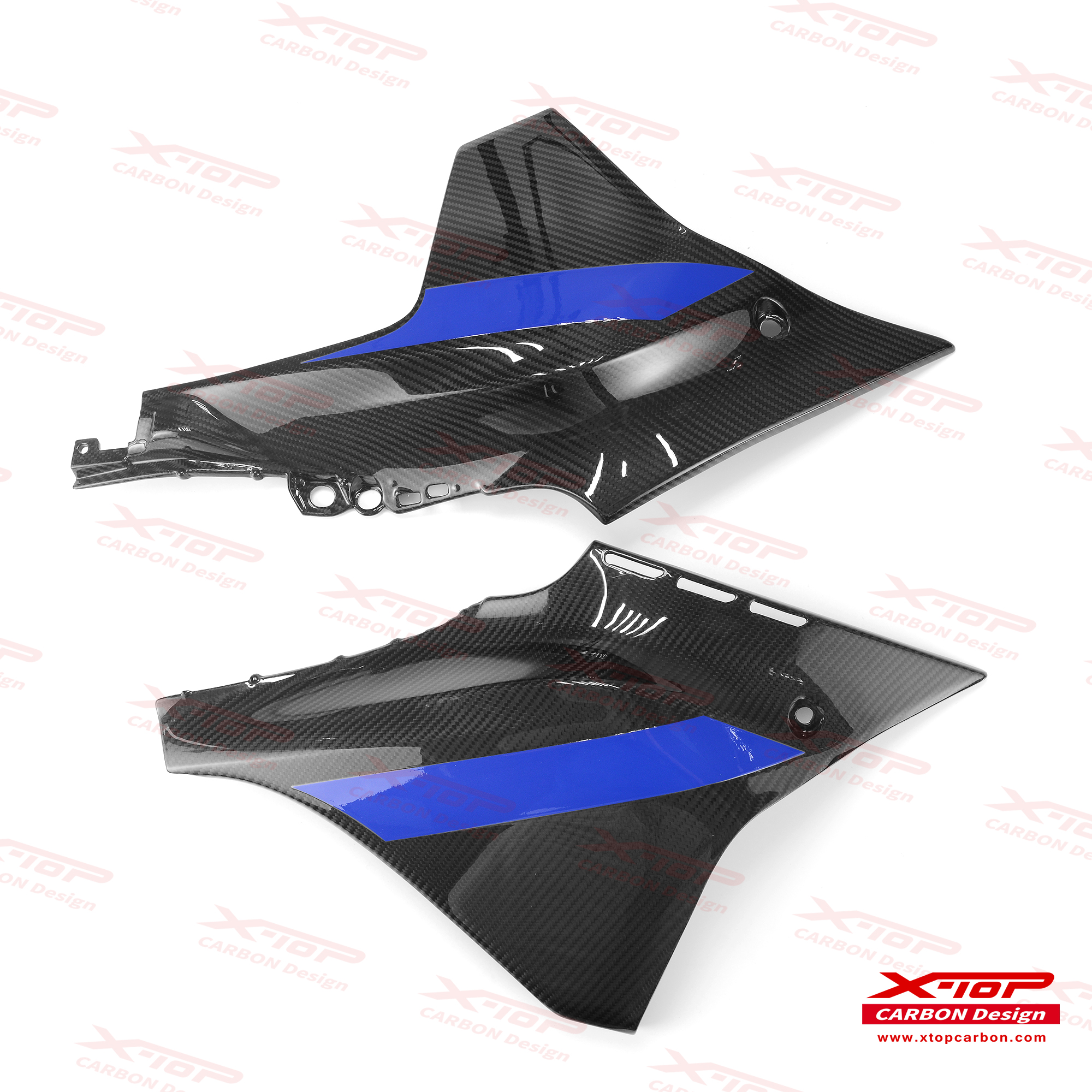 【X-TOP】碳纖維 車身側護板 YZF-R1 (20-23)