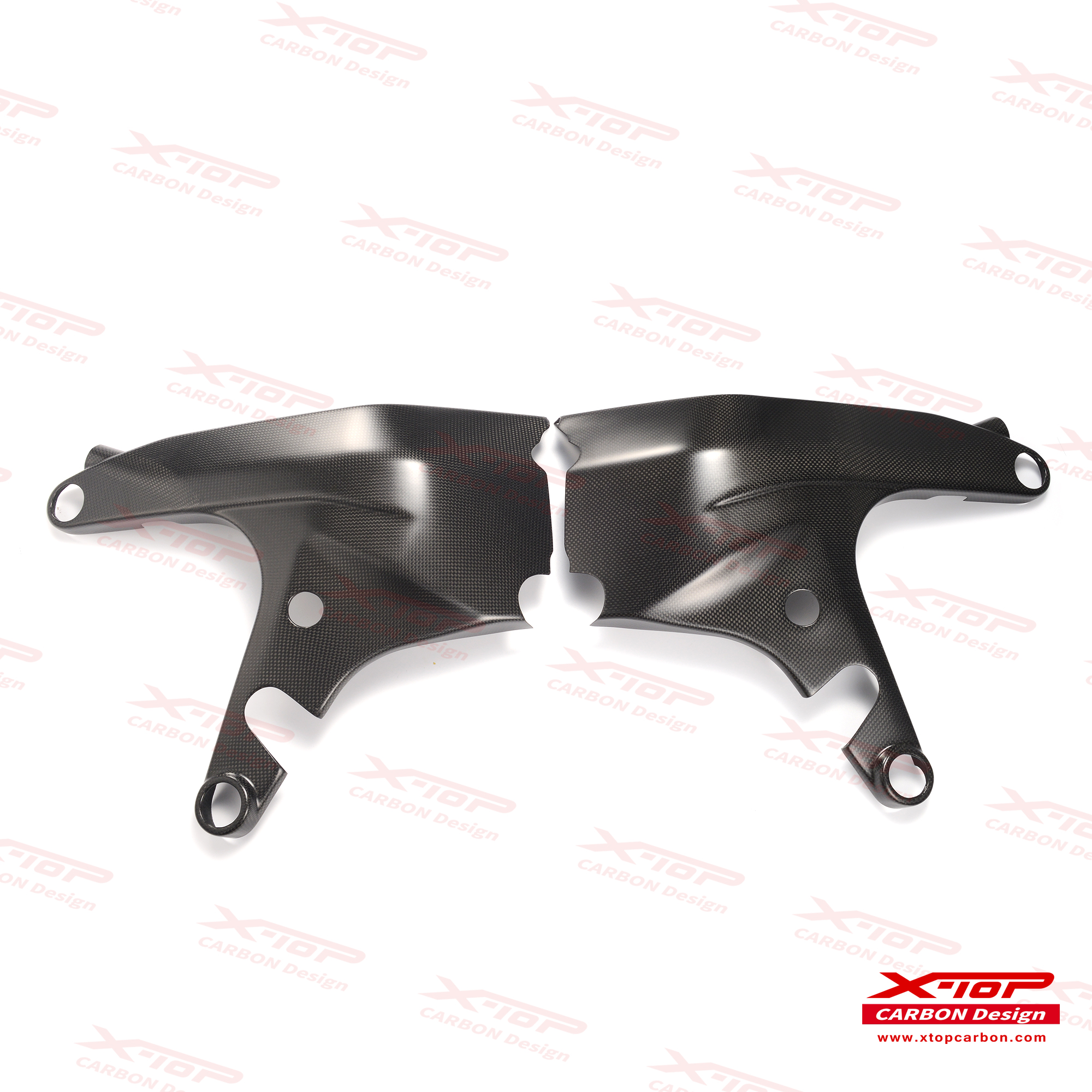 【X-TOP】碳纖維 車架蓋板 PANIGALE V4 (18-)