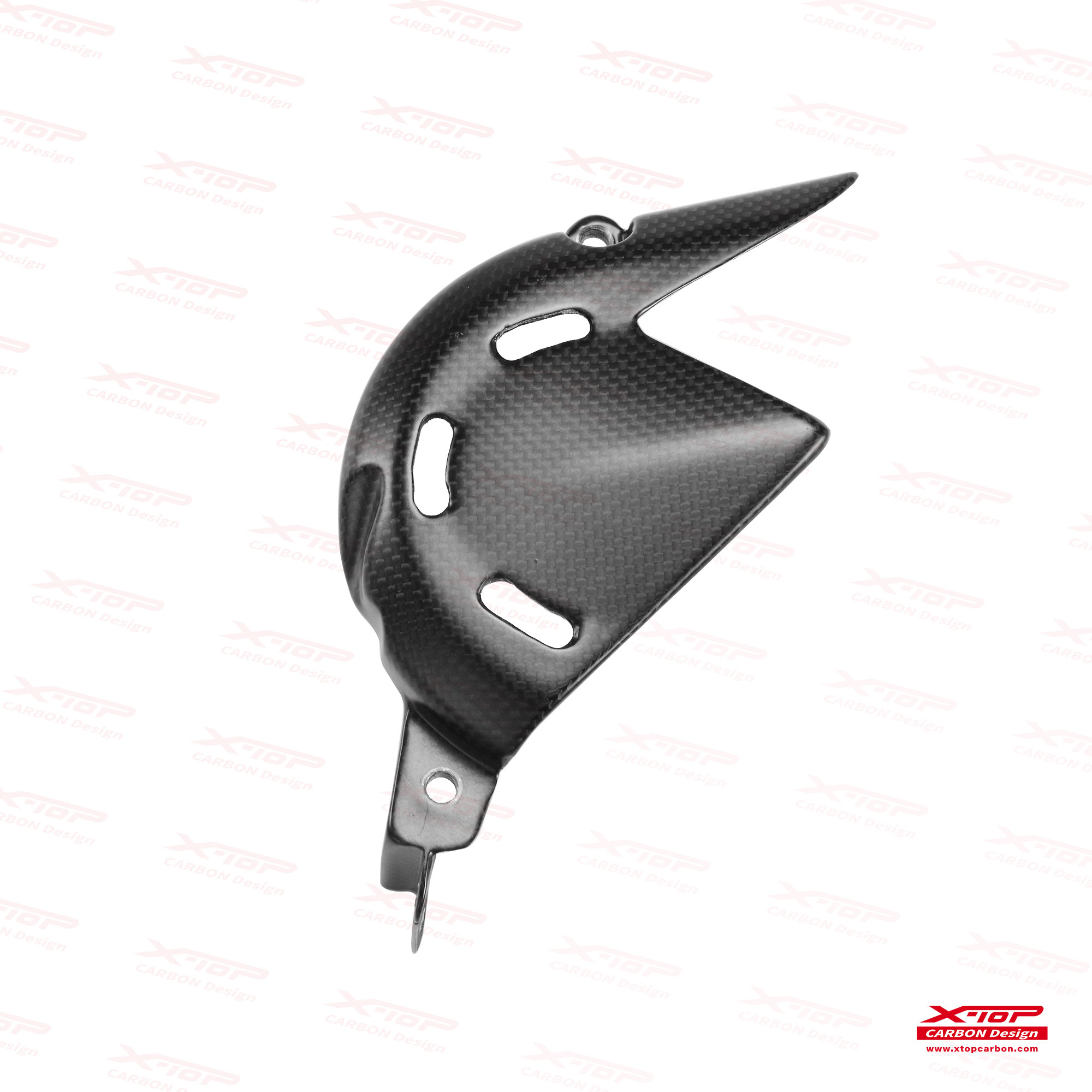 【X-TOP】碳纖維 前齒盤護蓋 PANIGALE V4 (18-) / STREETFIGHTER V4 (20-)