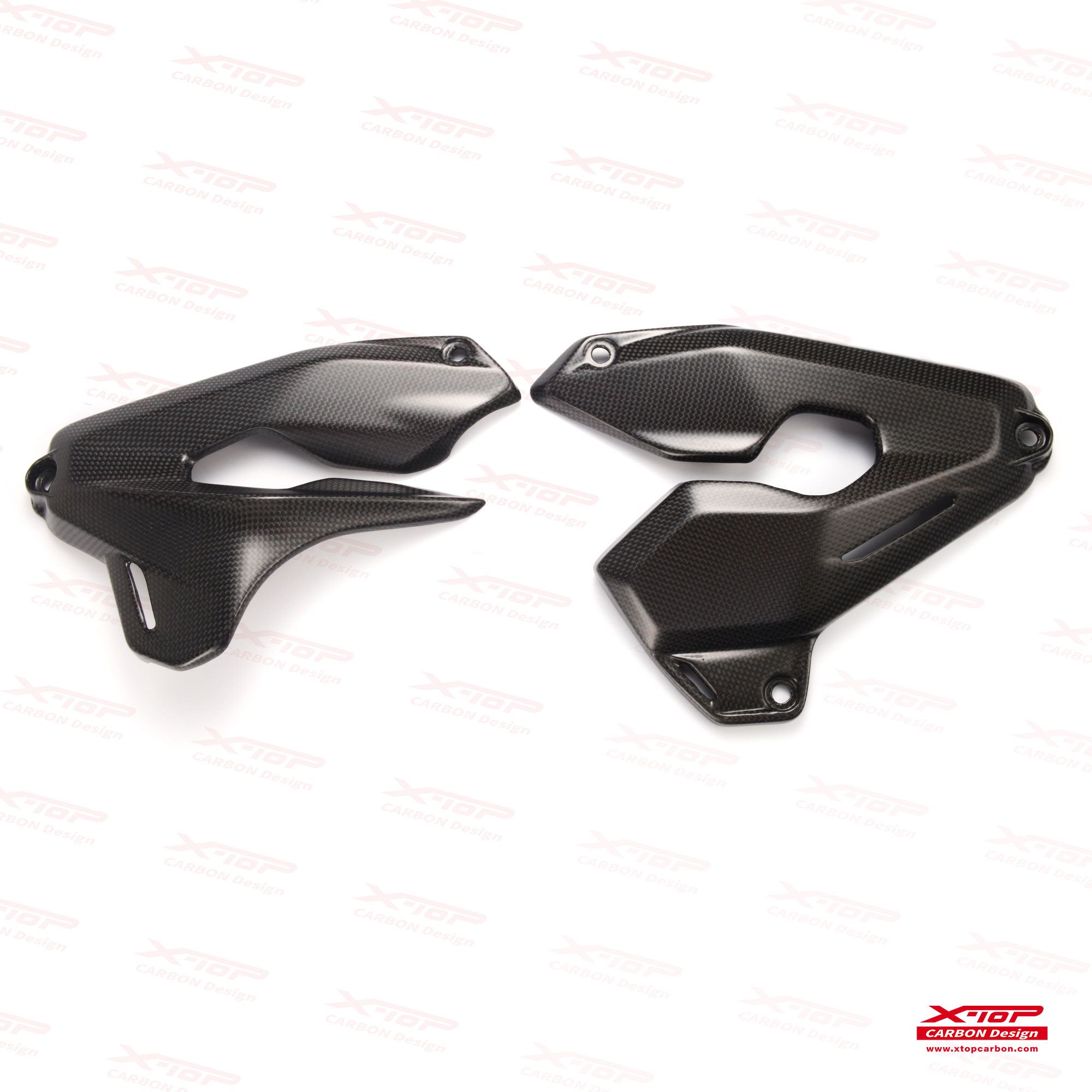 【X-TOP】碳纖維 副水箱護蓋 MONSTER 937 (21-22)