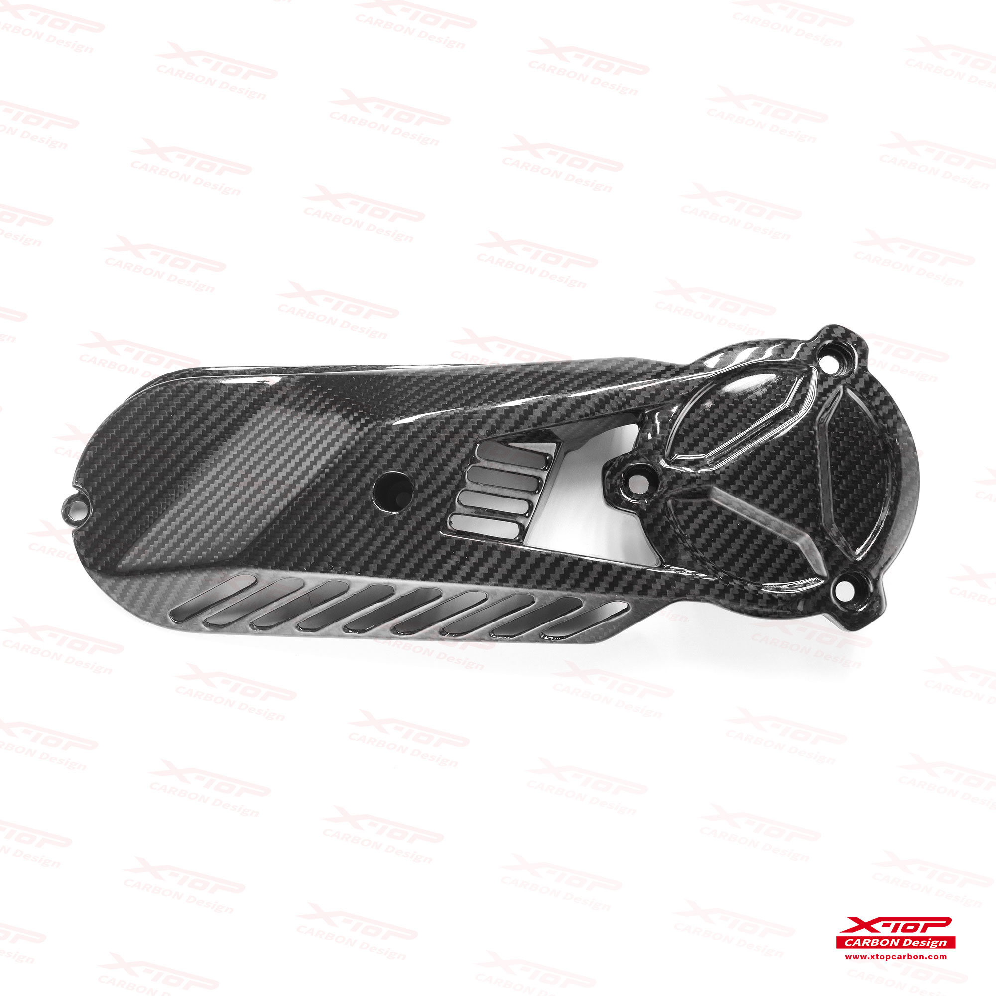 【X-TOP】碳纖維 傳動進氣蓋 DRAGSTER 200 / 125
