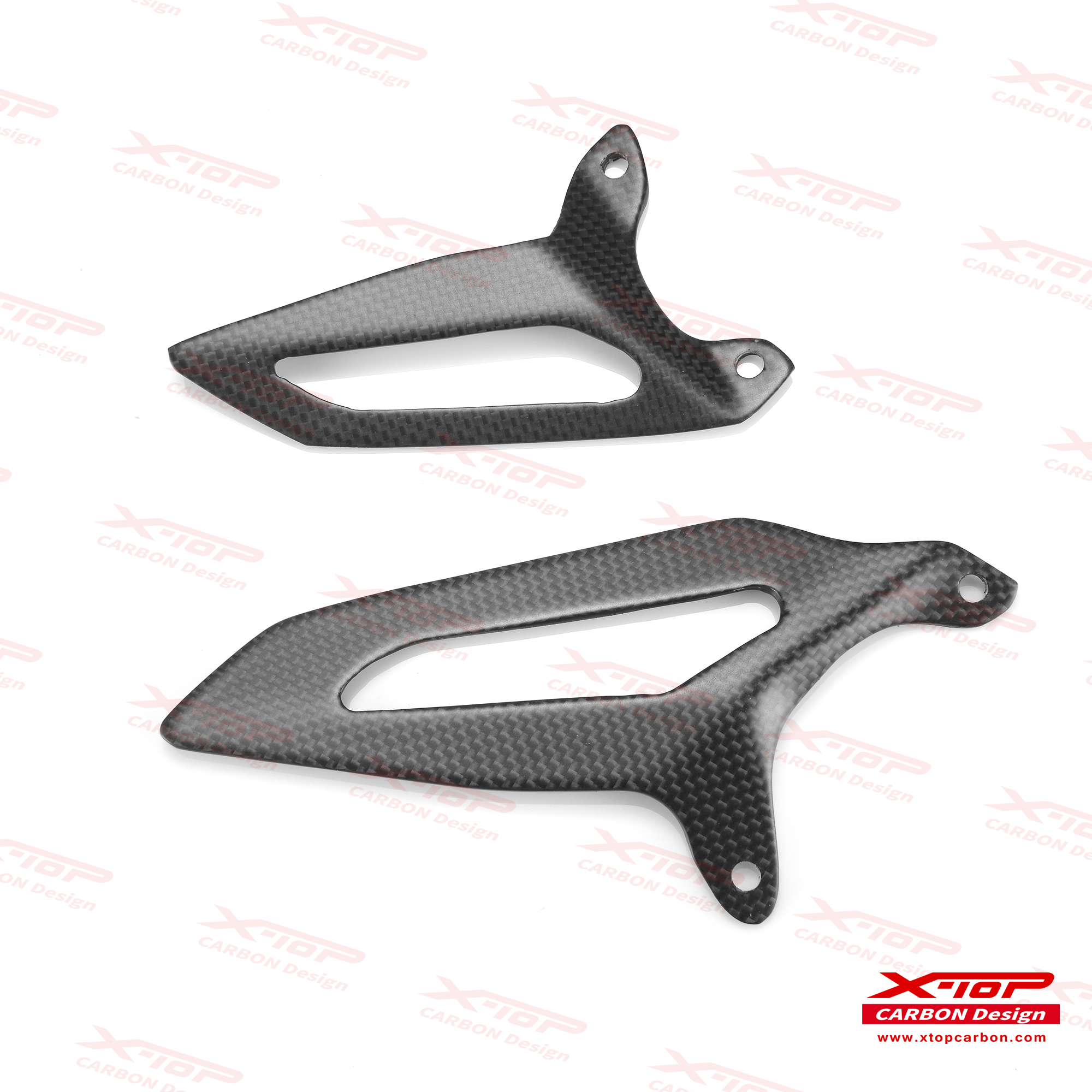 【X-TOP】碳纖維 腳踏護板 PANIGALE V2 (20-23) / STREETFIGHTER V2 (20-23)