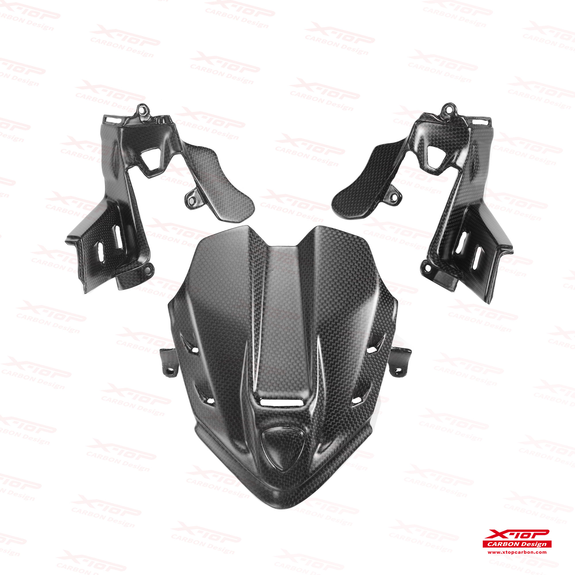 【X-TOP】碳纖維 儀表飾蓋 PANIGALE V4 (18-)