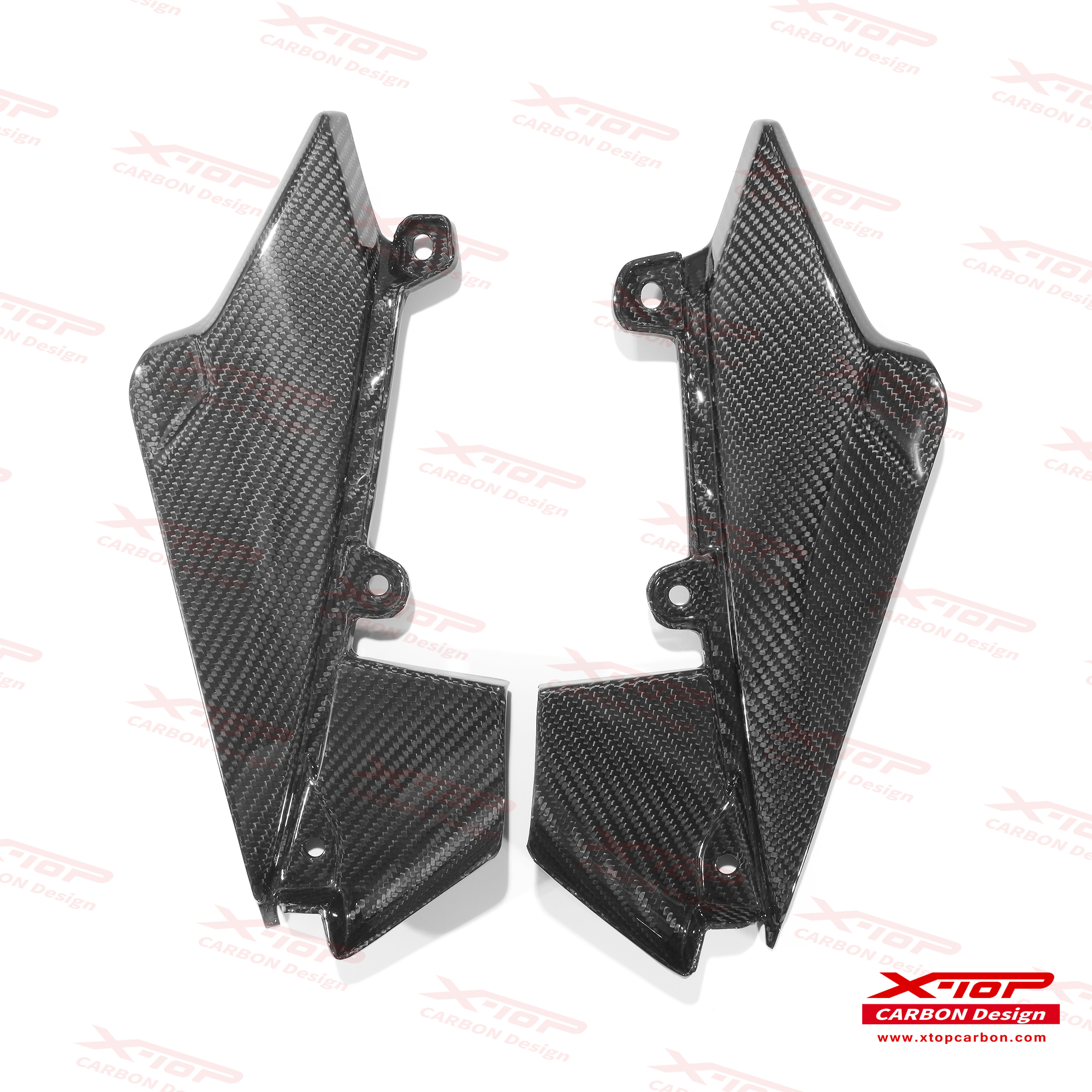 【X-TOP】碳纖維 坐墊側蓋飾蓋 GOLDWING (18-24)
